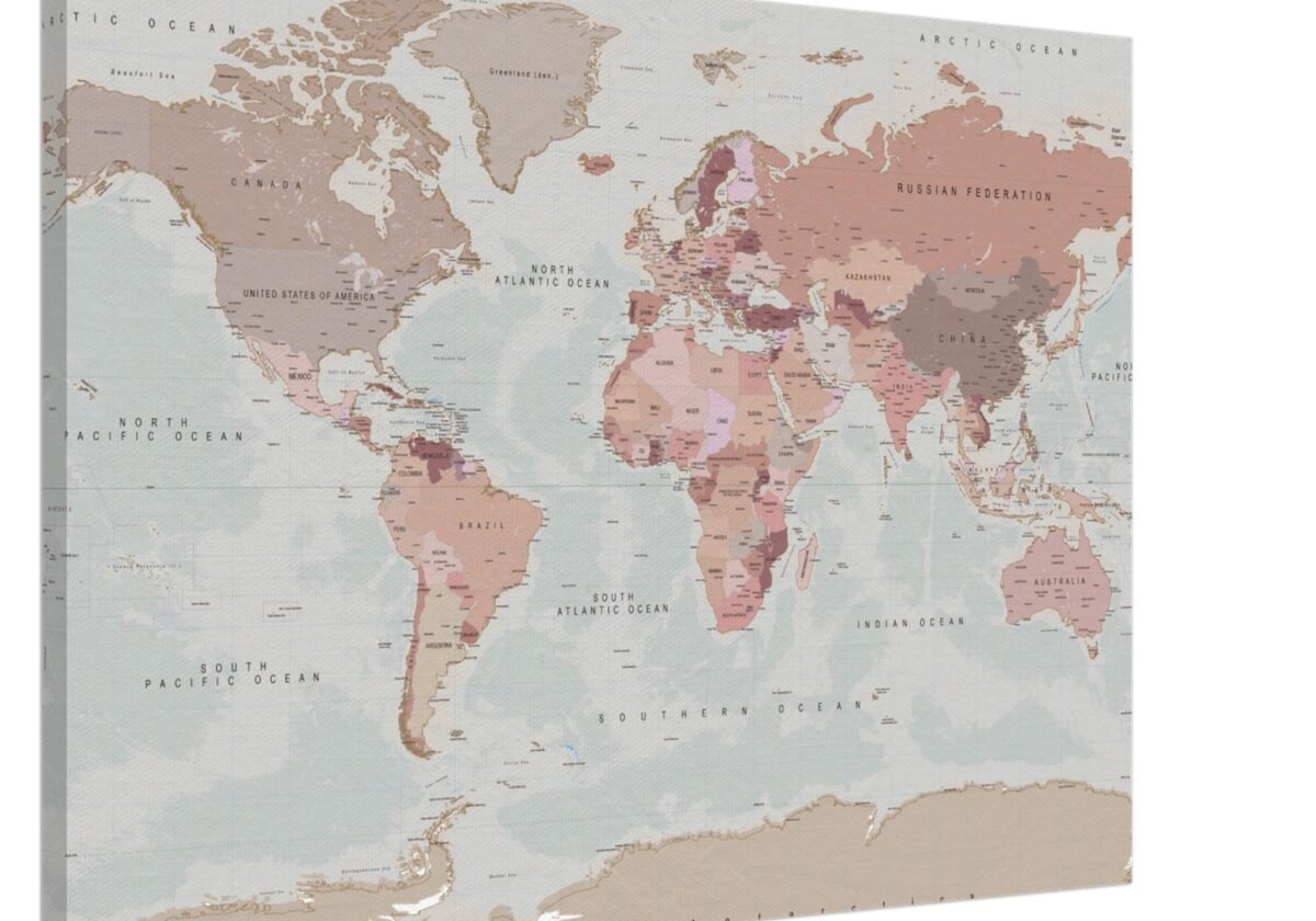 Detailed World Political Map
