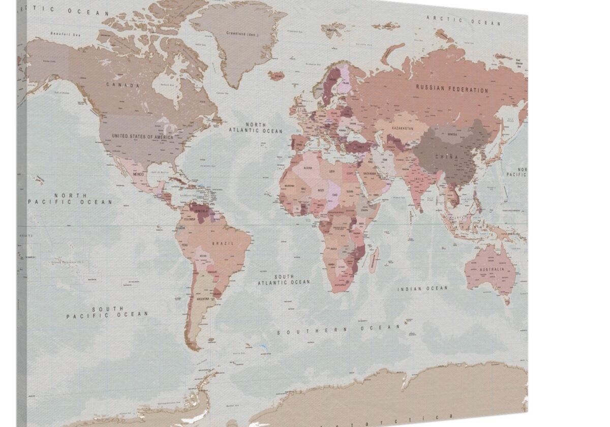 Detailed World Political Map