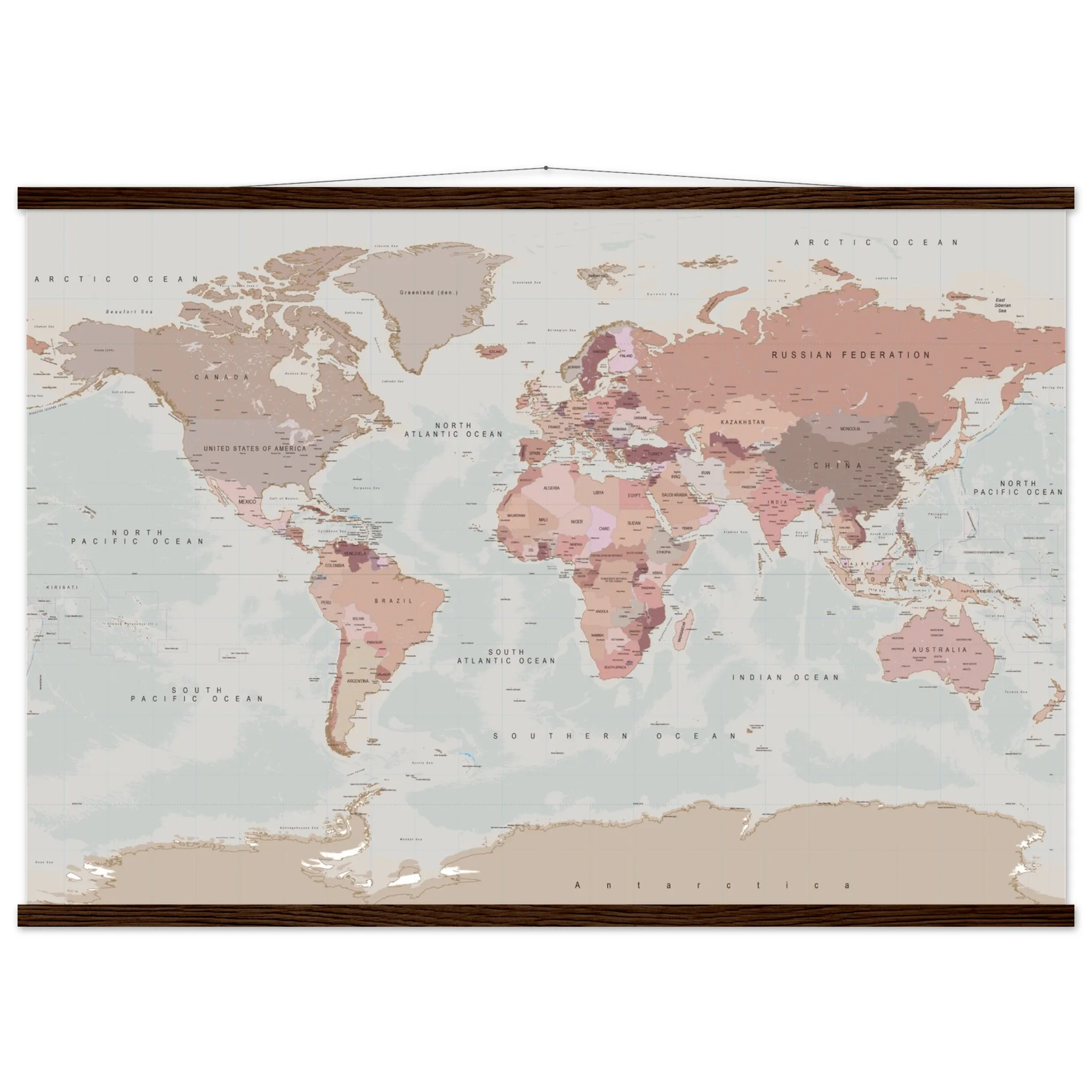 Detailed World Political Map