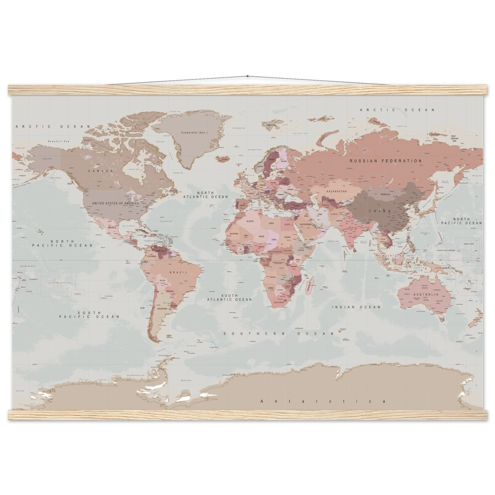 Detailed World Political Map