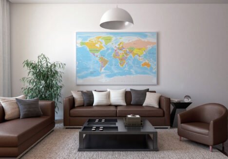 Explore detailed political, physical, decorative, and educational world maps.