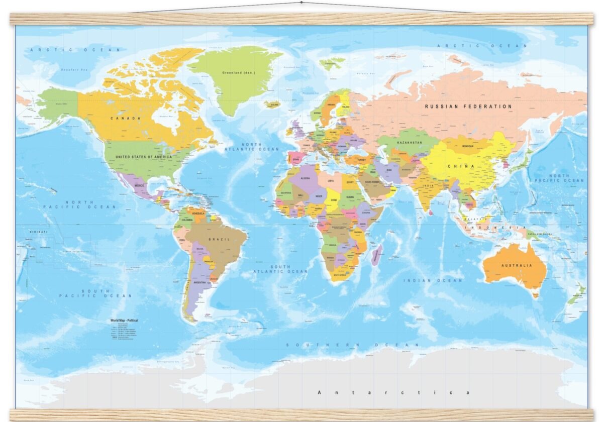 Detailed World Political Map