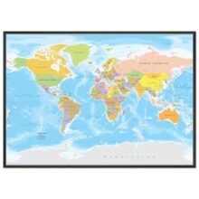 Detailed World Political Map Detailed World Political Map
