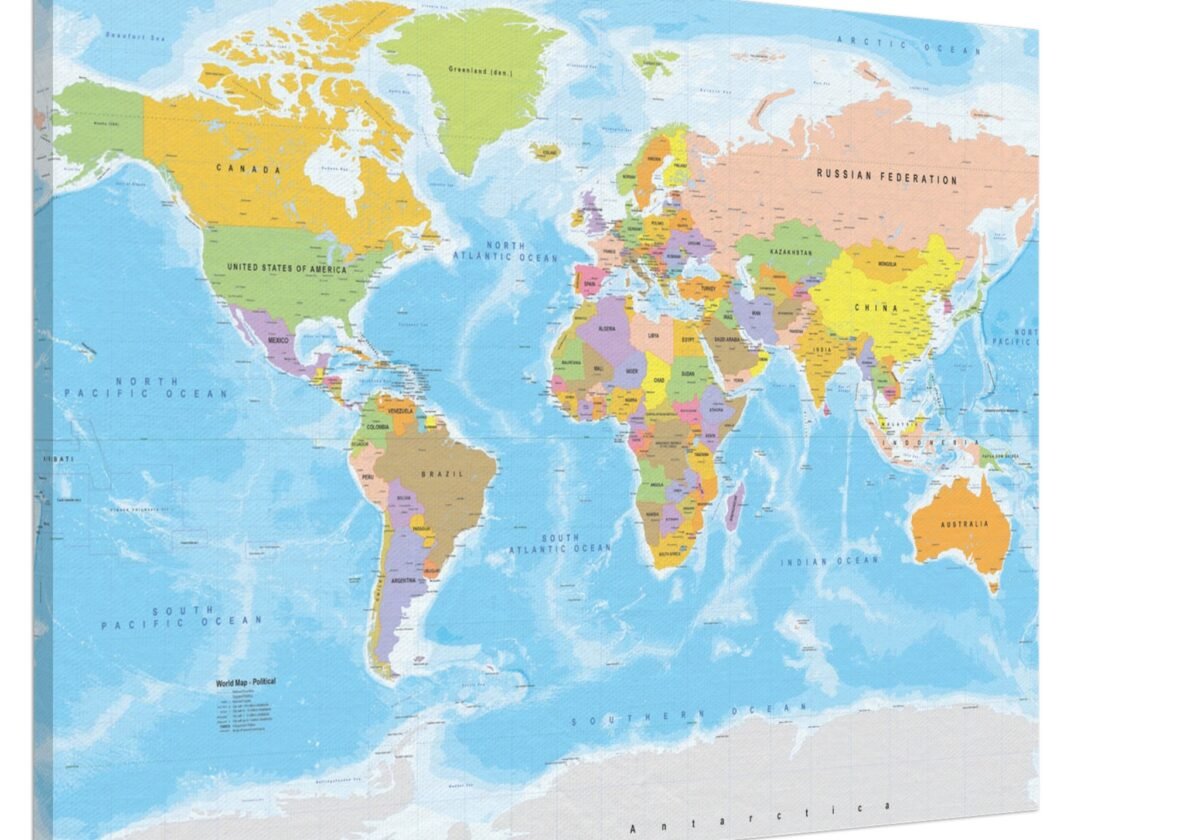 Detailed World Political Map