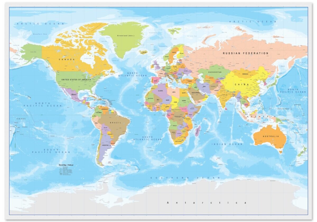 Detailed World Political Map