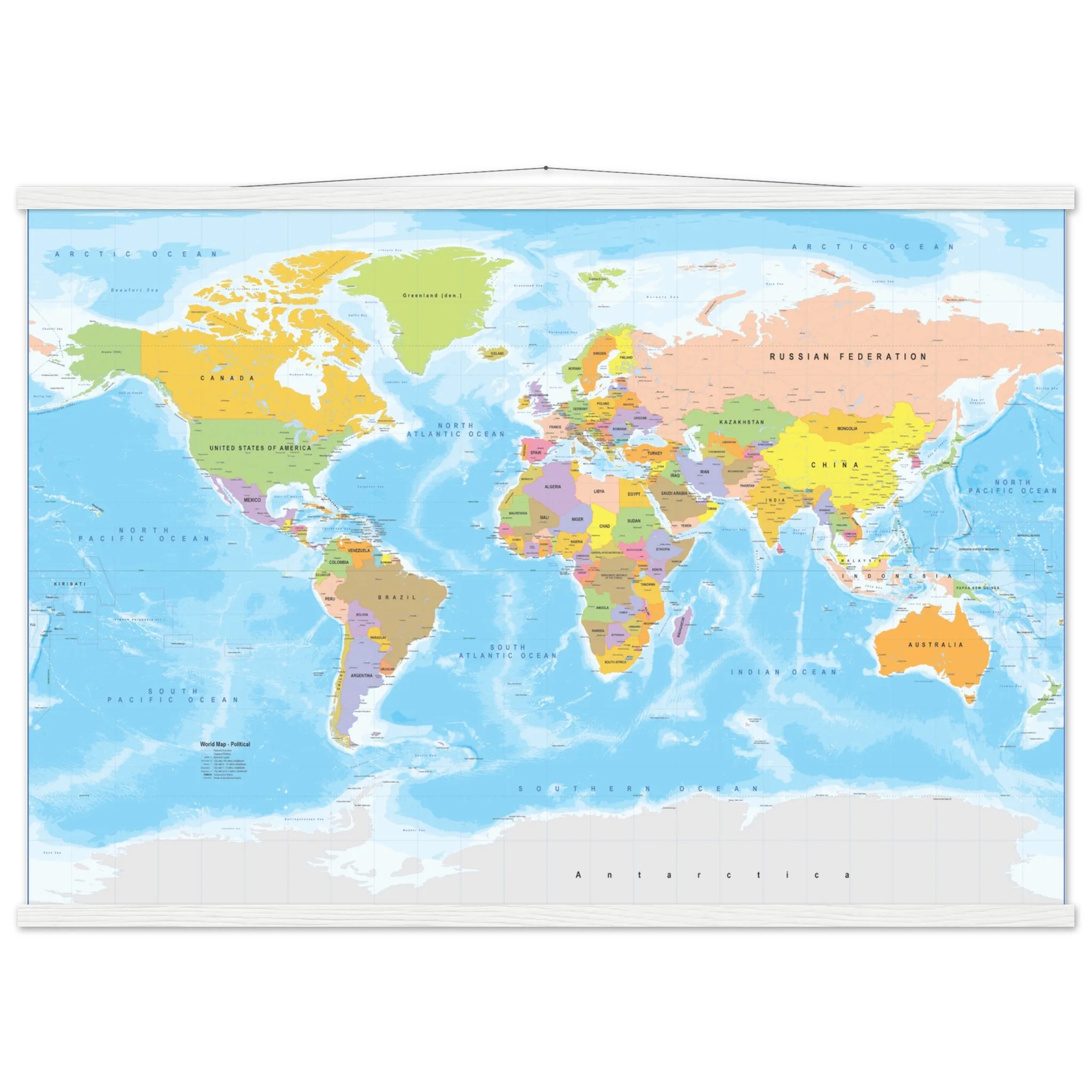 Detailed World Political Map