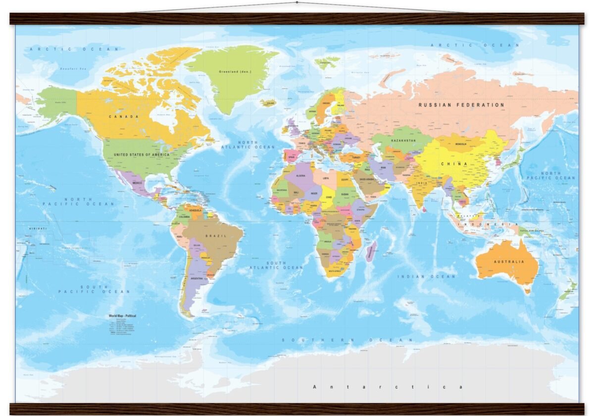 Detailed World Political Map