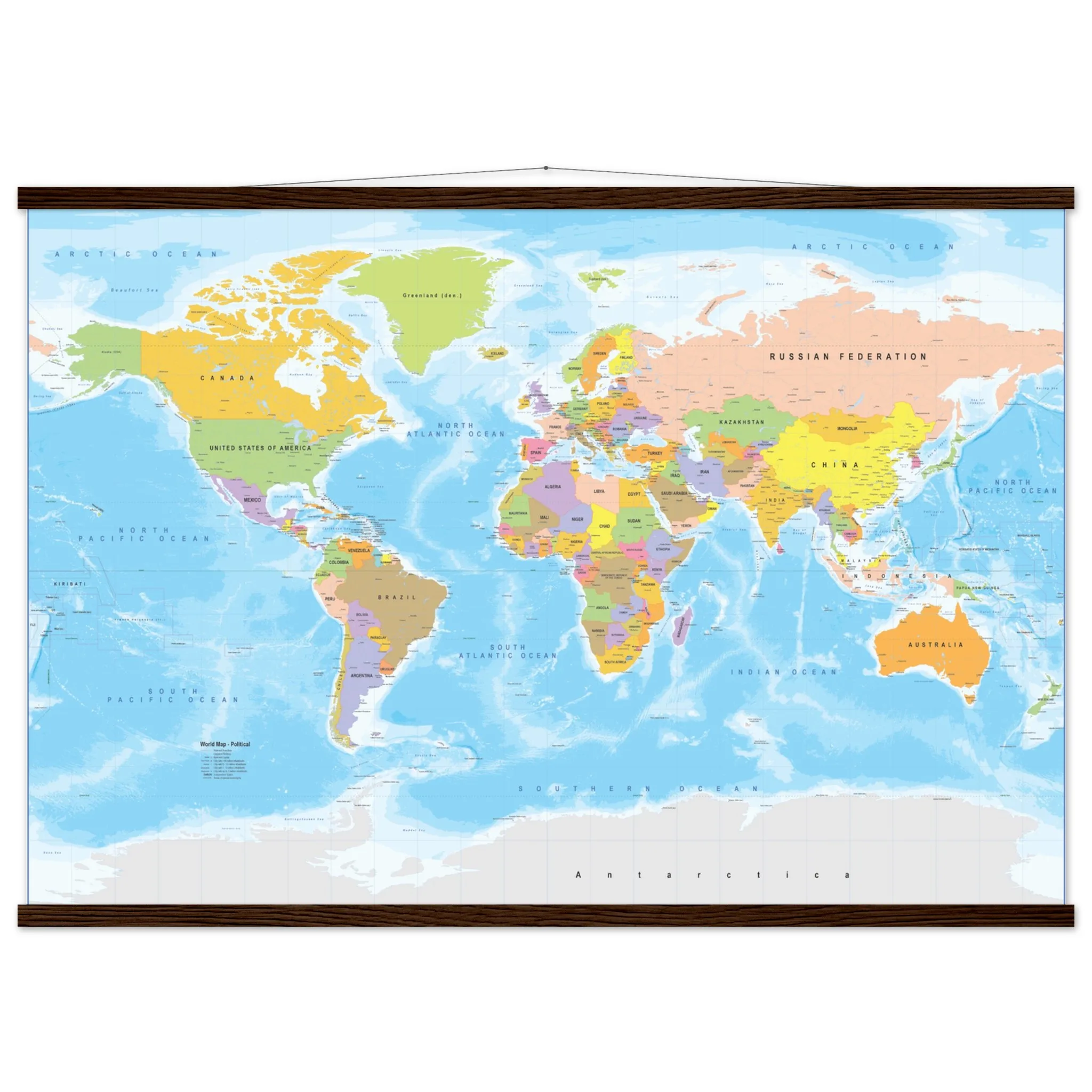 Detailed World Political Map