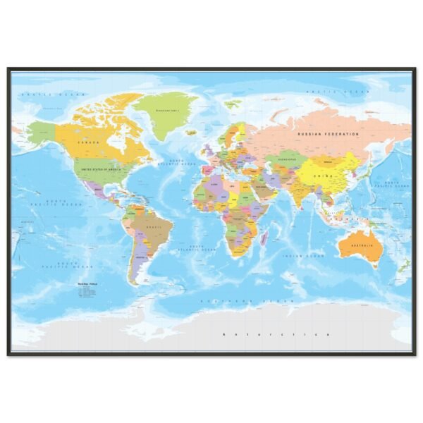 Detailed World Political Map