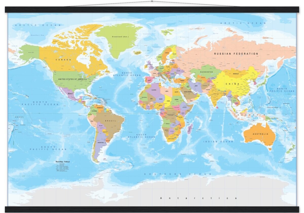 Detailed World Political Map