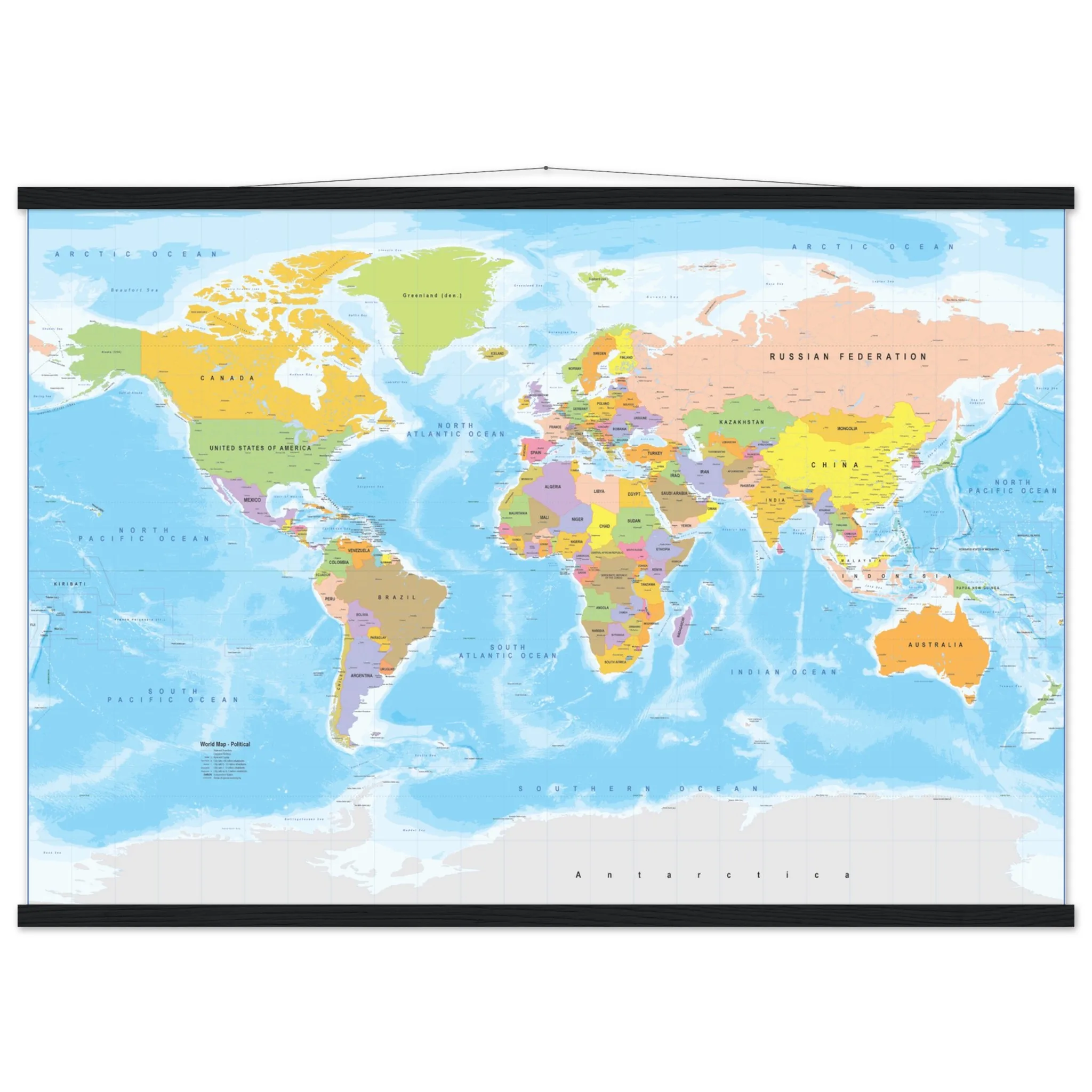 Detailed World Political Map