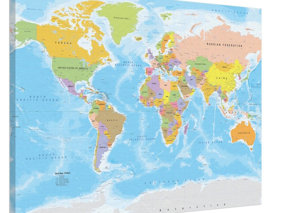 Detailed World Political Map