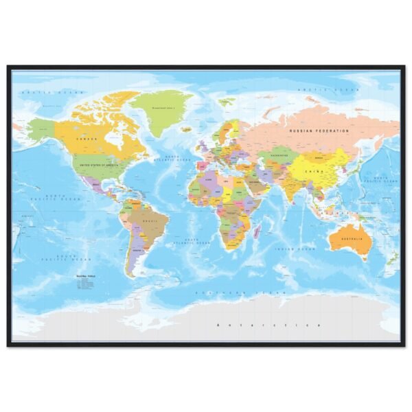 Detailed World Political Map