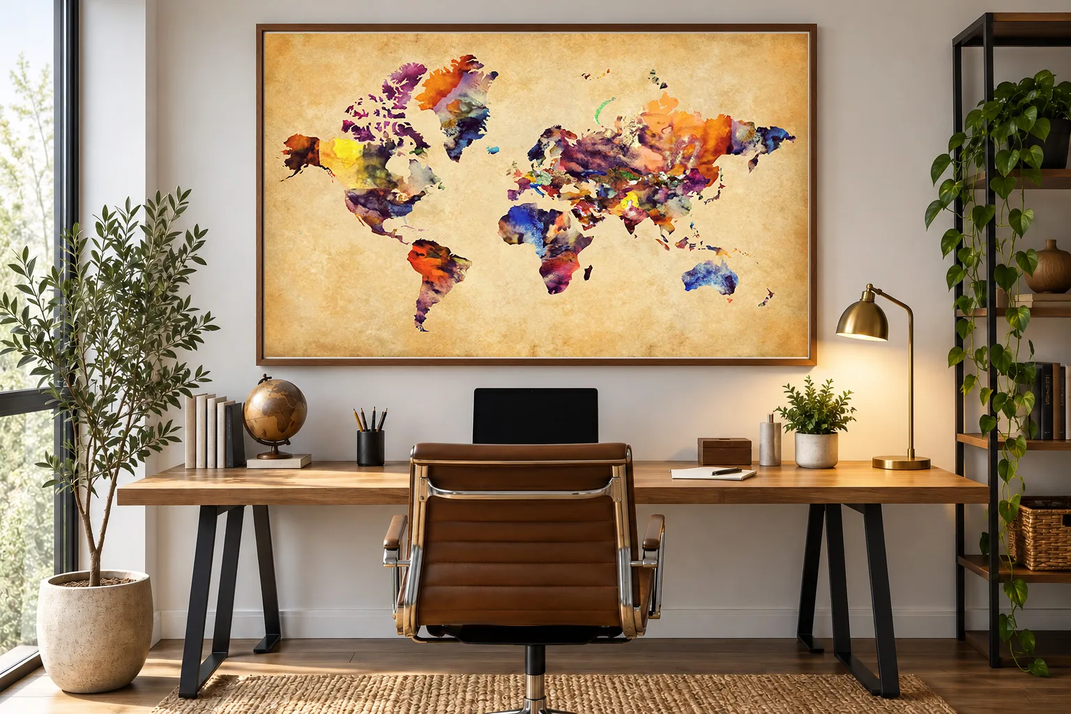 World Map Above Your Desk
